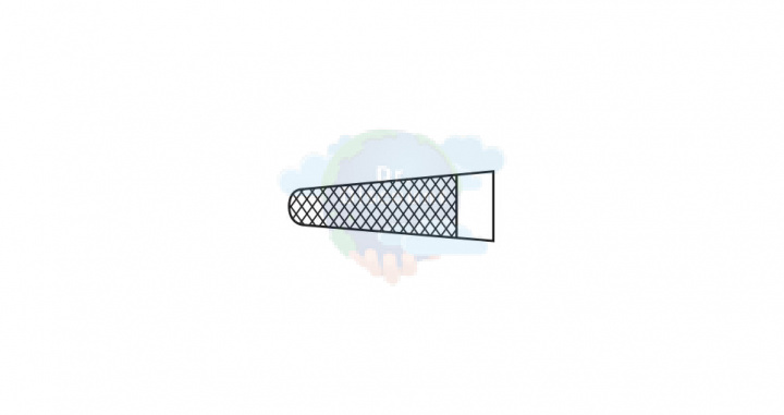 Иглодержатель хирургический Olsen-Hegar, прямой, с ножницами, с перекрестной насечкой, с ТС-вставками, длина 19 см