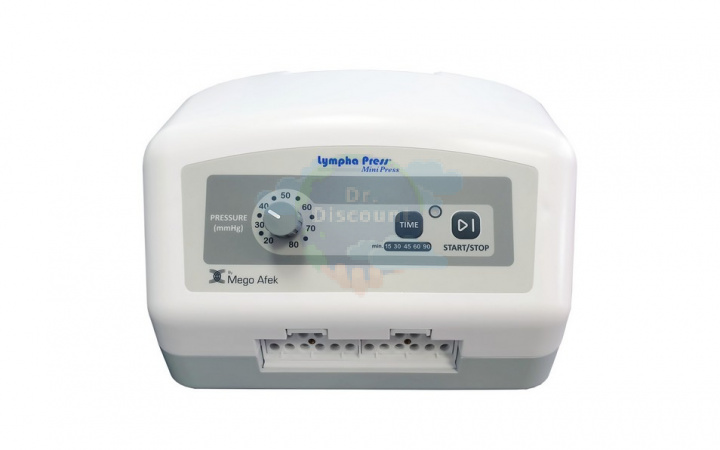Аппарат для лимфодренажа LYMPHA PRESS MINI NEW (серый/синий корпус)